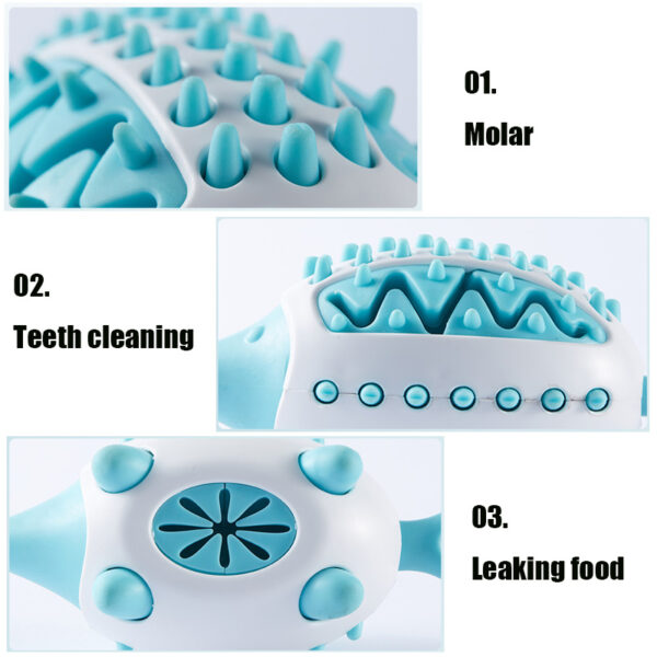 Pet Dog Toy Interactive TPR Leaking Food Toys For Small Large Dogs Cat Chewing Toys Pet Tooth Cleaning Indestructible Puppy Toys - Image 5